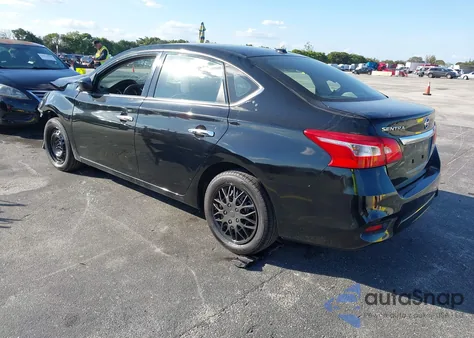 2017 Nissan Sentra Sv из США, поврежденный, VIN 3N1AB7APXHL695026
